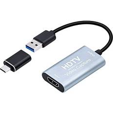 Capture & Video Cards Mcbazel 4K HDMI to USB Capture Card