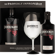 Brockmans Brockmans Intensely Smooth Premium Gin Gift Set 70cl 70cl