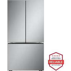 LG Freestanding Fridge Freezers LG Smart Counter-Depth MAX French Door Refrigerator Stainless Steel