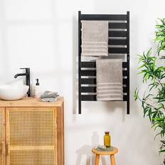 Heated Towel Rails InnovaGoods Electric Wall or Floor Towel Rail 10 Bars