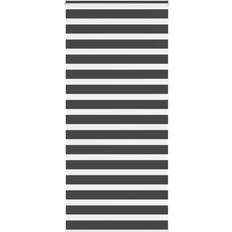 vidaXL Zebragardin Sort 110x200 cm Polyester