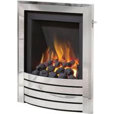 Chrome Gas Fires Chrome Slimline Radiant Gas Fire