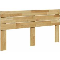 Sängar & Madrasser vidaXL 135 cm Massivt Trä Sänggavel