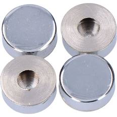 Edm Brass Threaded Furniture Trim Ø 18 mm Set of 4