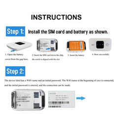 Mobile Modems Spactz 150Mbps WiFi Modem Car Mobile Wireless Hotspot