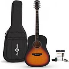 Gear4music Dreadnought Acoustic Guitar Pack