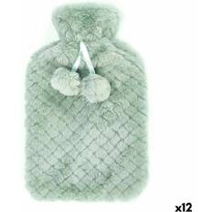 Plastic Heat Bottles Gift Decor Green Plastic Hot Water Bottle 1.8L Pack of 12