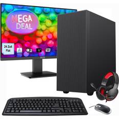 Hyrican Multimedia-PC MSI PRO MP2412DE SET AMD Ryzen 5 5600G 16GB RAM 1000 GB M.2 SSD