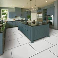 White Floor Tiles Total Tiles White Matt Rectified Porcelain Floor Tile 600mm x 600mm