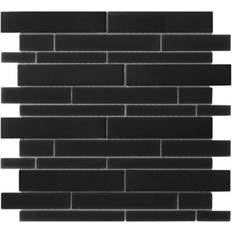 Black Mosaic Tile One Size