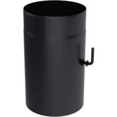 Fireplaces Kratki Damper Ø 130 Black