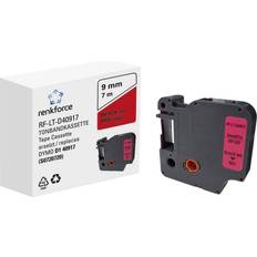 Red Labeling Tapes Renkforce Labelling Tape RF-LT-D40917 9 mm Red Font Black 7 m