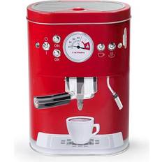 Röda Kaffeburkar Ibili Kapsel Pod Ibii Röd Kaffeburk