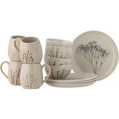 Bloomingville Bea Frukostset Natur Stengods Servis