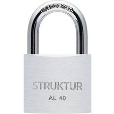 Millers Hänglås Aluminium 40