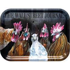 Bricka Roosters of Wall Street 33 x 43 cm Serveringsbricka