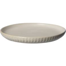 Ernst Tallerkener Ernst Assiett Rillet Ø16 cm Naturhvid Asiet