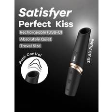 Satisfyer kiss Sexleksaker Satisfyer Perfect Kiss Air Pulse Vibrator