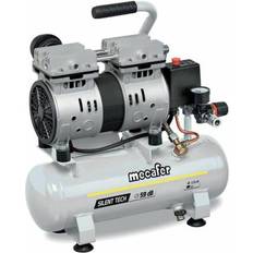 Mecafer Air Compressor 425523 Horizontal Silent 8 bar 24 L