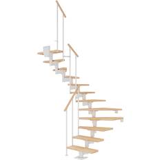 Suorat portaat Dolle Cork Classic II Kaide Lakattu Pyökki 2960-3600mm