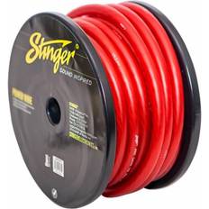 Stinger 50mm2 OFC Strömkabel Matt Röd Lösmeter
