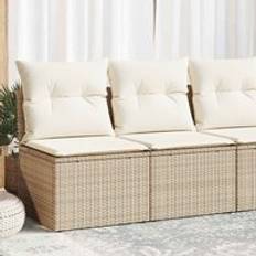 Beige Outdoor Lounge Sets Berkfield Home 4 Piece Garden Sofa with Cushions Outdoor Lounge Set