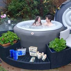 Circular Hot Tubs Canadian Spa Co Inflatable Hot Tub Grand Rapids 177 x 177 x 74 cm