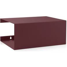 Box Shelf Hylla Maroon Red 35 cm x 25 cm x 15 cm x 2 mm