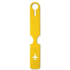 Gepäckanhänger Luggage Tag Small Tag Alife Design HF Jaune