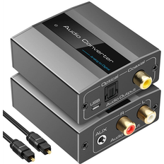 D/A Converter (DAC) Tlily Analog to Digital Audio Converter RCA