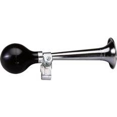 9" Bulb Horn Silver
