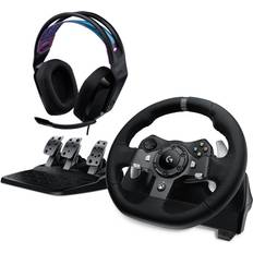 Logitech steering wheel Logitech G 920 Steering Wheel with G335 Headset Bundle