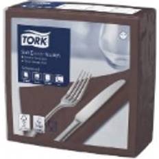 Festprodukter Tork Serviet 39x39 cm 3-lag Brun 100 stk/pk