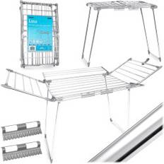 Massido Collapsible And Standing Drying Rack - Stainless Steel