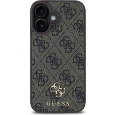 Guess 4G Small Metal Logo MagSafe Case for iPhone 16