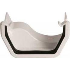 Roof Equipment FloPlast White PVC Square to Cast Iron Adaptor
