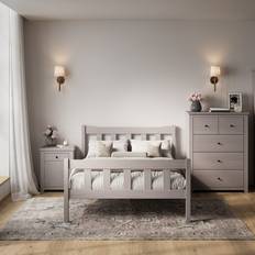 LPD Furniture Havana King Size Grey Frame Bed