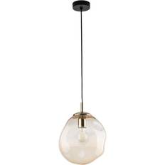 Hill Ceramic Hängande Lampa Vänern Bärnsten Blank Pendellampa
