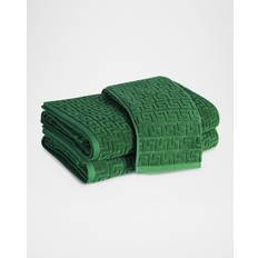 Matouk Athena Hand Towel Jade Towel Green