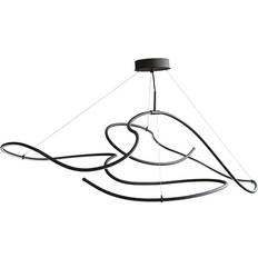 Chandelier 101 Copenhagen Ghost Chandelier Big Taklampa Burned Black Pendellampa