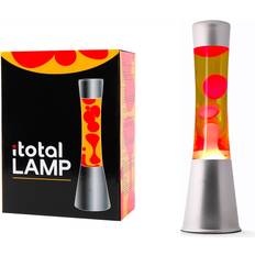 iTotal Lava Lamp Yellow and Red 40 cm Bordslampa