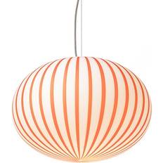 Established & Sons Filigrana Light S3 Ellipse Ø37 Red Canes Pendellampa