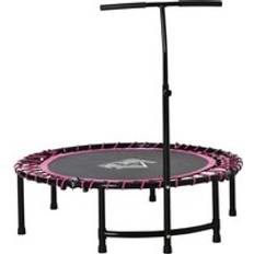 Pink Fitness Trampolines Homcom Trampoline Outdoor Bouncer Jumper 3-Level