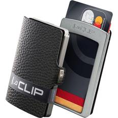 Lompakot ja Avaimenperät I-Clip Original Pure Genuine Leather Mini Wallet - Black