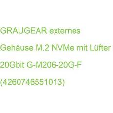 Externe Lagergestelle Graugear External M.2 Aluminum Enclosure