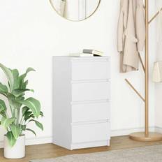 Trä Sideboards på rea vidaXL Weiß 37,5 x 35 x 76 cm Sideboard
