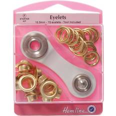 Hemline Eyelets Starter Kit Gold 10.5mm