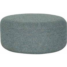 Grey Poufs Hübsch Marshmellow Pouf Large Dark Grey Pouffe
