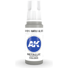 AK Interactive Natural Steel 17ml Acrylic Model Paint