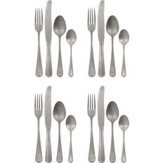 House Doctor Bestick House Doctor Mora 16 Delar Silverfärgad Silver Bestickset 16st